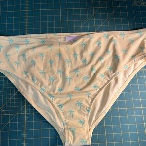 Stoney Clover Lane x Target Yellow Bikini Swim Bottom High Leg High Waist 3X